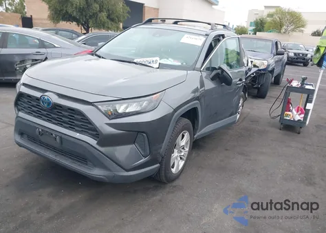 2021 Toyota Rav4 Hybrid Le из США, поврежденный, VIN 4T3L6RFV3MU031523